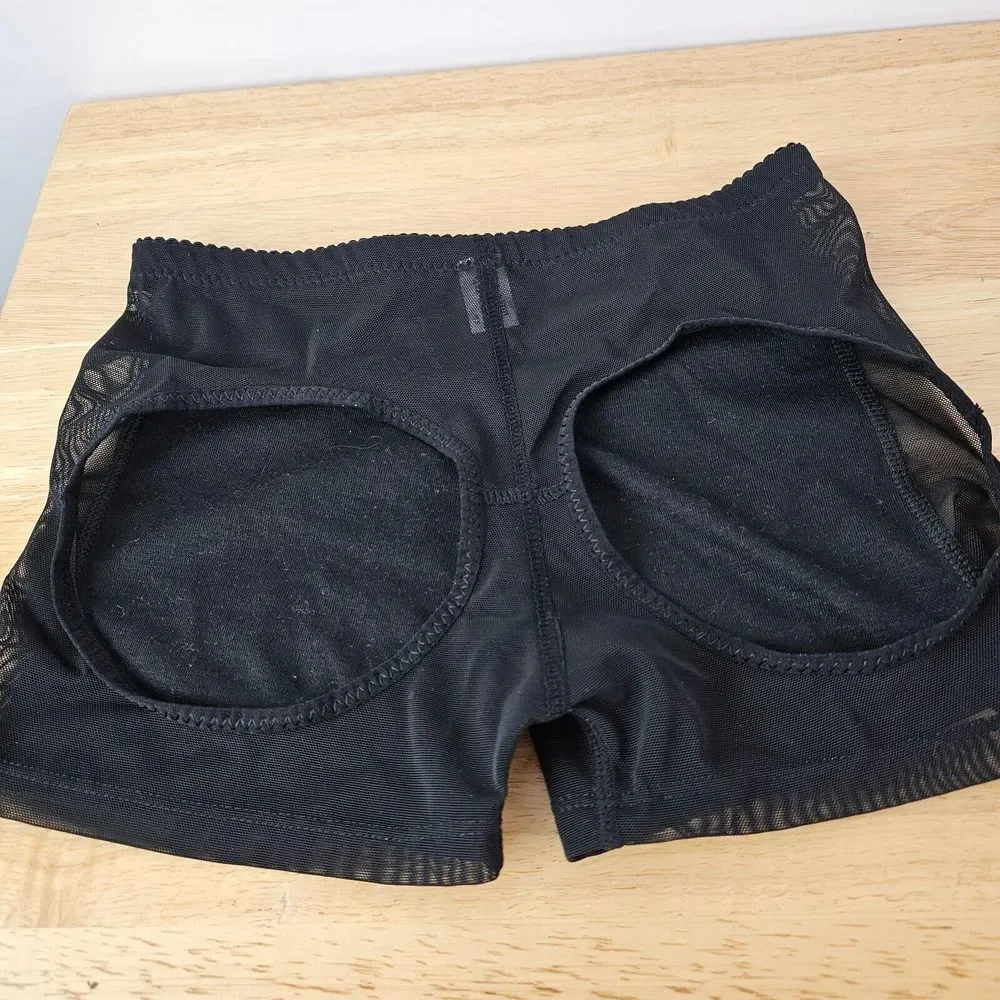 SayFut Say Fut Womens Butt Lifter Shapewear Shorts Push Up Underwear Black M NWT
